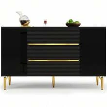 Storage Cabinets - Black - View 10