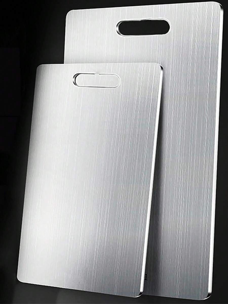 1pc Stainless Steel Cutting Board, Multifunctional & Practical, Minimalist Design