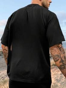 Camiseta Divertida "Let's Cook" Inspirada en la Cultura POP - Algodón Suave y Transpirable, Ideal para el Verano - Estilo Casual con Cuello Redondo, Perfecta Regalo para Amantes de la Cocina, Series de Televisión y Fans de la Cultura Geek, Usos Múltiples como Día del Padre, Cumplea?os y Reuniones de Amigos. - Negro - Ver 2