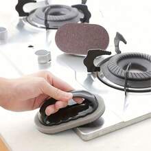 1 pieza Cepillo esponja mágico - Fuerte contra la suciedad, suave con los utensilios de cocina - Ideal para limpiar ollas, sartenes y utensilios