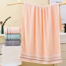 Set de 3 toallas extra grandes [1 toalla de baño de 158 cm x 78 cm + 2 toallas de mano de 35 cm x 73 cm], suaves y amigables con la piel, gruesas y absorbentes, juego de toallas resistentes a la decoloración, adecuado para baño, hotel, hogar, playa, regalo