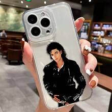 Funda de teléfono transparente compatible con Apple 16 15 14 12 13 11 Pro 8 7 SE Plus X XS Max, TPU, compatible con 17, 17 Pro, 17 Pro Max, con diseño de portada de - PTTM02 - Ver 10