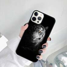 Custodia per telefono con motivo a tigre bianca compatibile con 17 Air, 16, 15, 14, SE 2020, 11, 12, 13 Pro Max Plus, custodia compatibile con 17, 17 Pro, 17 Pro Max