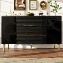 Storage Cabinets - Black - View 2