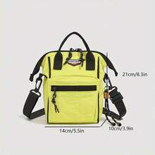 Borsa a tracolla da donna nuova casual versatile borsa a tracolla da donna versatile multifunzionale zaino piccolo da viaggio borsa a doppia spalla