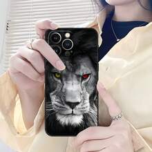 Funda de Teléfono Animal León Lobo Tigre Águila Compatible con  15 Pro Max 14 Pro 16 Plus 13 Mini 11 12 Xr X Xs 7 8 Plus, Funda Compatible con  17,  17 Pro,  17 Pro Max - z4 - Ver 5