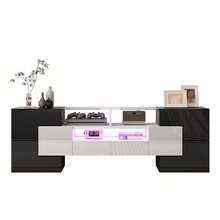 Television Stands & Entertainment Centers - Black - View 11