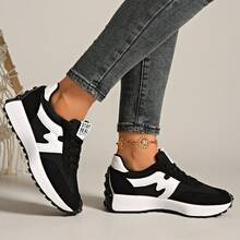 女式复古轻便休闲运动鞋，女式跑步运动鞋