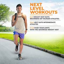 Weighted Vest For Men And Women 6Lb/8Lb/10Lb/12Lb/15Lb/20Lbs Adjustable Workout Vest For Gth Training Running Cardio Rucking Fitn And Cross Training