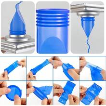 4 Paquetes de Prevencin de Reflujo de Drenaje de Piso Drenaje de Suelo Antiolor de Goma Vlvula de Drenaje Unidireccional de Silicona para Tubera de Fregadero en Bao Cocina Lavandera azul 4 - azul 4 - Ver 7