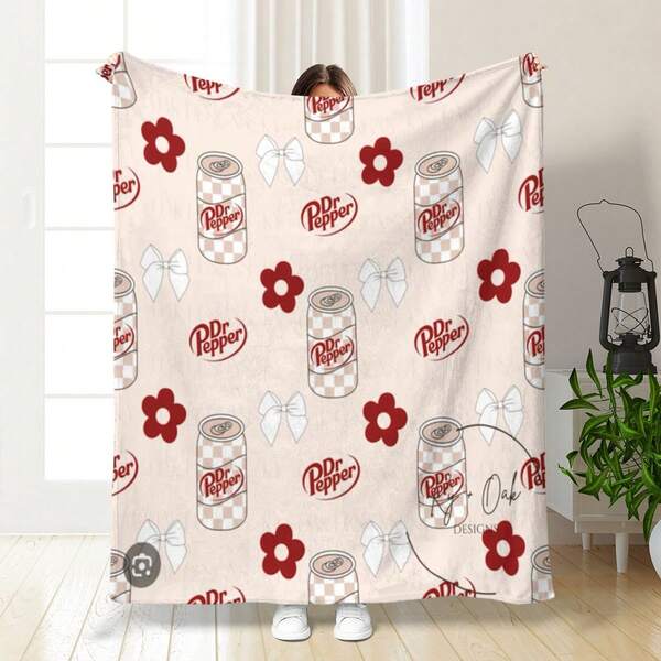 Cobertor Macio de Flanela - Aconchegante e Quente para Sofá, Cama, Escritório e Viagem - Presente Perfeito para Natal, Dia das Mães e Festa de Feriado