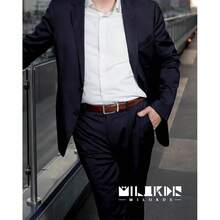 MILORDE Men's Reversible Leather Belt For Casual Golf Dress Pants Shirts, Double Style - 2 Sides{"Size_name":"34(FitsWaist32\"-33\"Adjustable)","Color_name":"Black/Brown-M901"} - 多色10 - 查看 5