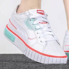 Puma 彪馬女子經典運動鞋復古低筒耐磨休閒鞋板鞋 381609-01 - 藍綠色 - 查看 3