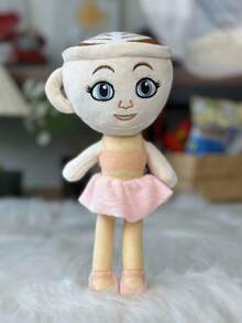 Búp bê nhồi bông Goo Goo Gaa Gaa Sahur hình vũ công ba lê và cà phê cappuccino, cao 25cm/9.84in, quà tặng sáng tạo, thích hợp cho tiệc sinh nhật trẻ em, trang trí phòng bé gái, sưu tập, quà tặng cho gia đình, bạn bè, búp bê trẻ em, quà Giáng sinh, quà Halloween, quà nhét vào tất Giáng sinh, quà sinh nhật, quà kỷ niệm, quà ngày thiếu nhi. - màu sắc - Xem 5