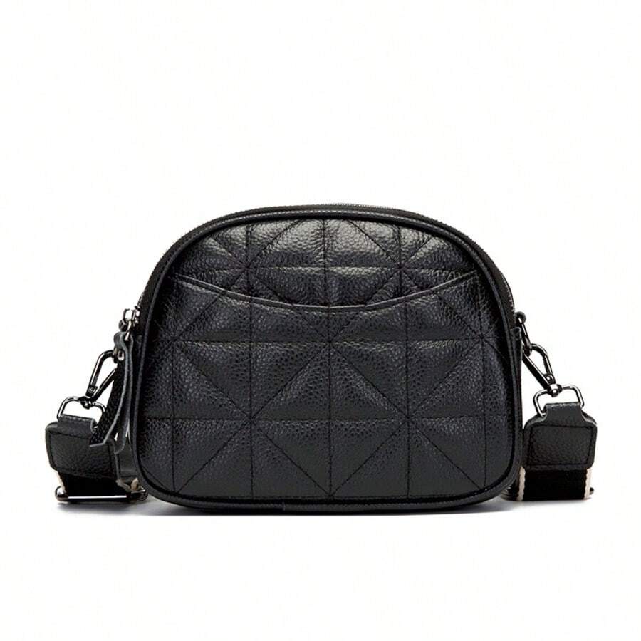Women's Bag Fashionable Large Capacity Small Square Bag - Black - View 1