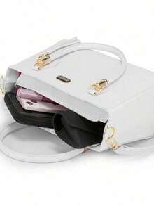 Duart's Women's Lorena Bag With Classic Wallet Ideal For Everyday Life - trắng - Xem 2