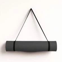 Yoga Mat Abdominal Mat Plank Rope 1.70mx55cmx5mm Home Exercise Tatami Mat - màu đen - Xem 6