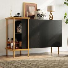Buffets & Sideboards - Black + Particle Board - View 3