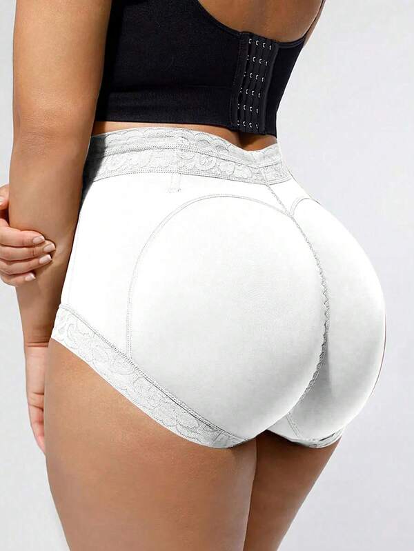 1pc Women's Slimming Tummy Control Shorts Butt Lifter Body Shaper With Drop Glue And Anti-Slip Design, Suitable For Multiple Occasions Such As Daily Wear