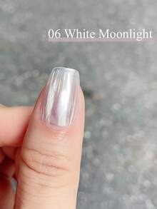 6 Colors/Set Powder Nail Glitter - Holographic Donut Effect, Suitable For Professional Manicure, Easy To Use, Ideal For DIY Nail Art - Multicolor - View 7
