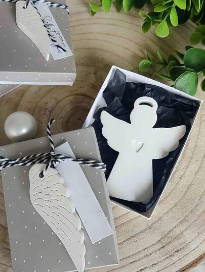 Molde de silicone para pingente de anjo do amor, molde de gesso para enfeite de anjo criativo faça você mesmo, molde de resina epóxi para decoração de casa e presente, moldes de fundição para artesanato
