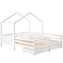 Kids Bed Frames, Headboards & Footboards - White - View 10