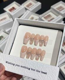 24-Piece Nail Set, All Kinds Of Press-On Nails, Nail Art Supplies - Random Delivery 1 Piece, Halloween Theme Nails (Random Delivery)