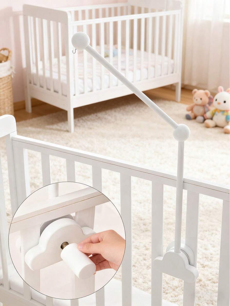 Baby Crib Arch Bracket, Children's Room Decoration Bedding Accessories, Pendant Hanging Toy Bracket - An Easy To Assemble Hanger Suitable For Baby Room Decoration, The Best Choice For Gifts, Christmas Gifts, Halloween Gifts - 彩色 - 查看 1
