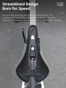 WEST BIKING Hive自行车座垫 - 公路车减震透气骑行座垫 | 镂空减压3D气流坐垫舒适座垫 - 彩色 - 查看 5