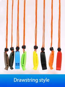 Outdoor Emergency Survival Dual-Frequency Whistle, Flood Whistle, Dual-Frequency Survival Emergency Anti-Loss, Dolphin Sound, Neck-Hanging Whistle