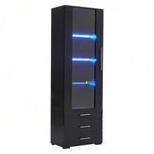 Storage Cabinets - Black - View 11