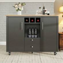 Storage Cabinets - Black - View 1