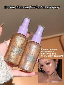 Cappuvini 1 件装珠光全身闪光喷雾、面部和肩部高光液 - 彩色 - 查看 1