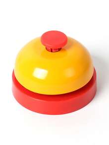 5/10Pcs Desk Call Bell 2.5" Diameter, Dinner Desk Front Bell For Service With Metal Anti-Rust Construction For Hotel Restaurant Reception Areas Office Warehouse, Interactive Buzzer For Classroom Games And Quizzes, Suitable For Students And Children, Useful As A Kitchen/ Restaurant Call Bell Or Pet Training Bell