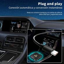 Adaptador inalmbrico automtico, CarPlay y Android Auto Conversin de a Wireless, Adaptador inalmbrico CarPlay con y - inicial - Ver 6
