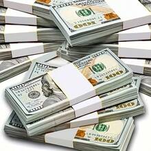 100/200/500/1000PCS，复制品，假钞，培养金钱意识，派对道具，酒吧气氛钱，教育道具，娱乐道具，电影道具，魔术表演道具，派对气氛