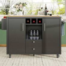 Storage Cabinets - Black - View 4