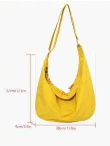 New Fashionable Casual Niche Crossbody Bag, Versatile And Portable, Drawstring Drawstring Drawstring Shoulder Bag, Unisex - Multicolor - View 10