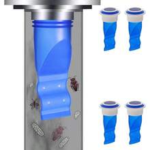 4 Paquetes de Prevencin de Reflujo de Drenaje de Piso Drenaje de Suelo Antiolor de Goma Vlvula de Drenaje Unidireccional de Silicona para Tubera de Fregadero en Bao Cocina Lavandera azul 4 - azul 4 - Ver 6