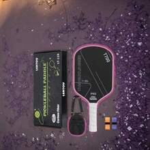 T700碳纤维纹理哑光匹克球拍，比赛级，盒装 - 彩色 - 查看 4