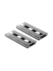 1 pieza/2 piezas Estante colgante para copas de vino, sin necesidad de perforar, bordes redondeados que no dañan los vasos, material ABS grueso, estilo minimalista ahorrador de espacio para el hogar y bar, se adapta a diámetros de cristalería de 3-8.5cm/1.18-3.35in