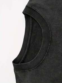 Winter Clothes For Women Graphic Tees Men  Retro Vintage Limited Aang - The Last Air Nomad - The  Anime Double Printed Washed Tee Unisex Oversize Anime Manga Acid Washed Lightweight Cotton T-Shirt, Gift For Anime Fan, Anime Lover Men Clothes Halloween - màu đen - Xem 4