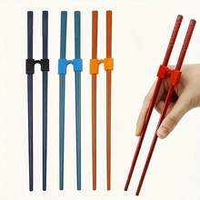 12pcs Chopstick Trainer! Lightweight, Non-Slip Training Chopsticks For Adults And Beginners. Reusable + Dishwasher .