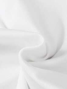 H HIBOBI 2-Piece Baby Boy Polo Romper Set – Long Sleeve Bodysuit With Bow Tie And Stripe Pants (1-18M) - White - View 8