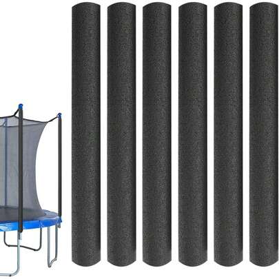 6pcs Replacement Trampoline Foam Sleeves, Trampoline Pole Foam Covers, Trampoline Pole Foam Pads For Padding Or Bumpers