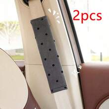 1pc/2pcs Car Shoulder Pad Cover With Polka Dot Bow, Soft Protective Sleeve For Car (The Bows On The Shoulder Pad Are Randomly Placed And The Quantity Is Not Fixed, Which Does Not Affect The Usage) - one-size - View 19