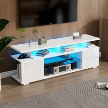Television Stands & Entertainment Centers - White - View 4