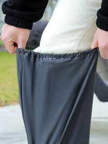 1 双防水雨鞋套，防滑加厚耐用户外骑行靴，男女皆宜 - 黑色 - 查看 3