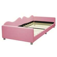 Kids Bed Frames, Headboards & Footboards - Pink + Padded - View 9
