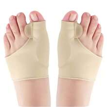 1 Pair Toe Separator With Gel Pads, Non-Slip Toe Protector, Unisex Day & Night Foot Support, Comfortable Toe Spacer Socks, Suitable For Autumn/Winter Insulation,Galentines,Puppy,Carnival,Party Decorations